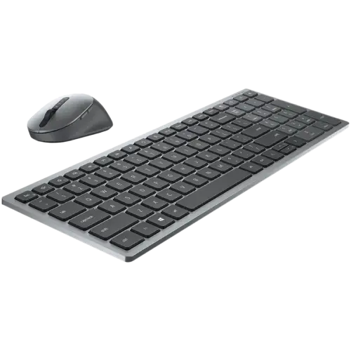 Клавиатура Dell Multi-Device Wireless Keyboard and Mouse - KM7120W - US International