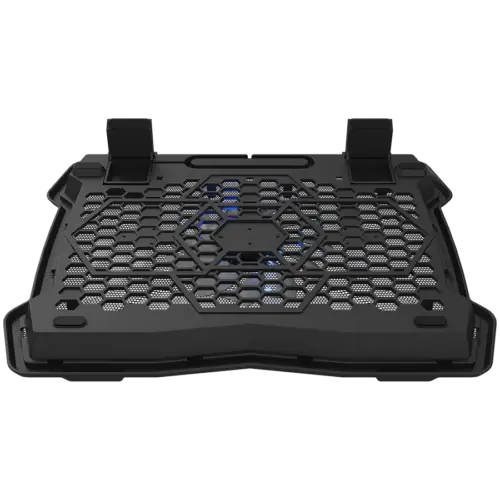 Alternative view of Охладителна подложка за лаптоп CANYON NS02, Cooling stand single fan with 2x2.0 USB hub, support up to 10”-15.6” laptop, ABS plastic and iron, Fans dimension:125*125*15mm(1pc), DC 5V, fan speed: 800-1000RPM, size:340*265*30mm, 406g
