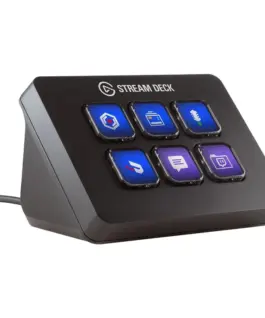 Тонколона Corsair Elgato Stream Deck Mini 6 fully customizable LCD keys at your fingertips. All poised to trigger unlimi