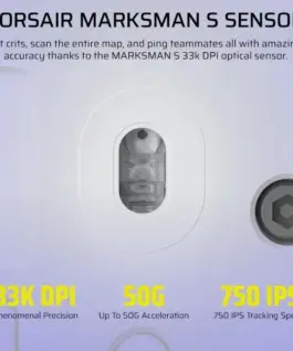 Corsair Mouse Scimitar Elite Wireless SE бял 33000 DPI