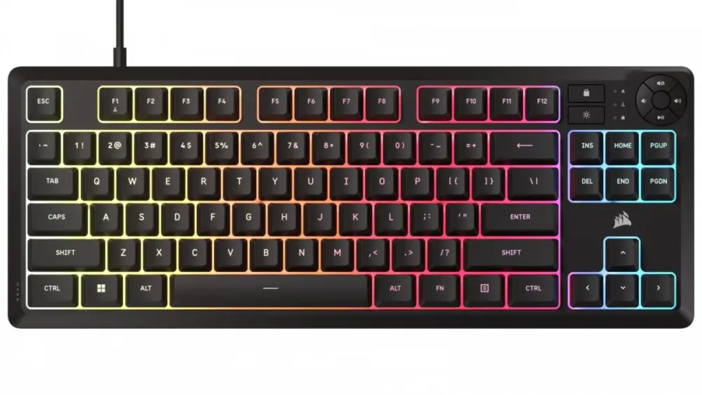 Corsair K55 Core TKL Backlit Zo ned RGB LED