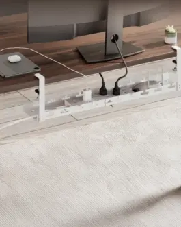 Alternative view of Maclean Under-desk кабел organizer MC-103W