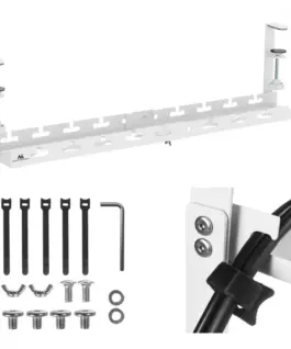 Maclean Under-desk кабел organizer MC-103W