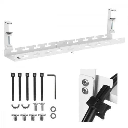 Maclean Under-desk кабел organizer MC-103W