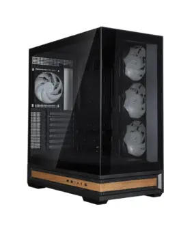Alternative view of Zalman Case 40 NAMU ATX Midi Tower черен ARGB
