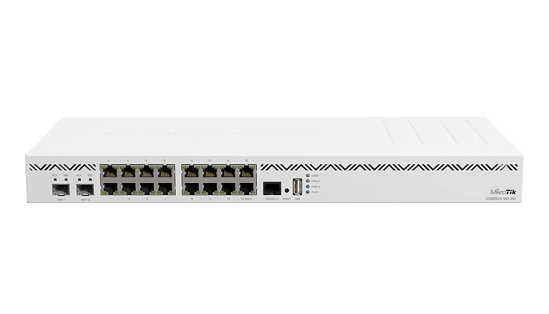 16-портов комутатор MikroTik CCR2004-16G-2S+ с 2 SFP+ порта - Image 7