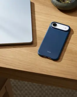 Alternative view of Apple Beats iPhone Air Case with MagSafe and Camera Control - Bedrock Blue