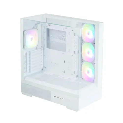 Alternative view of Zalman ZALMAN P40 PRISM PLUS Mid-Tower бял
