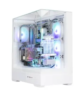 Zalman ZALMAN P40 PRISM PLUS Mid-Tower бял
