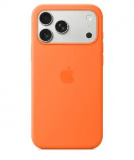 Alternative view of Apple iPhone 17 Pro Max Silicone Case with MagSafe - оранжев