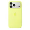 Apple iPhone 17 Pro Max Silicone Case with MagSafe - Neon жълт