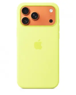 Alternative view of Apple iPhone 17 Pro Max Silicone Case with MagSafe - Neon жълт