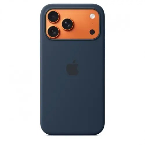 Alternative view of Apple iPhone 17 Pro Max Silicone Case with MagSafe - Midnight