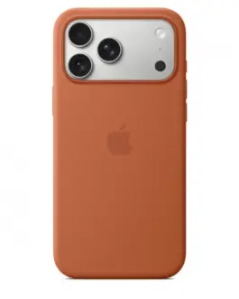 Alternative view of Apple iPhone 17 Pro Max Silicone Case with MagSafe - Terra Cotta