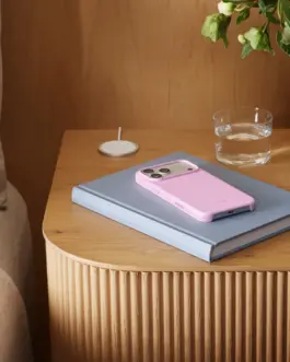 Alternative view of Apple Beats iPhone 17 Pro Max Case with MagSafe and Camera Control - Pebble розов