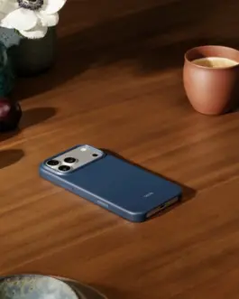 Alternative view of Apple Beats iPhone 17 Pro Max Case with MagSafe and Camera Control - Bedrock Blue