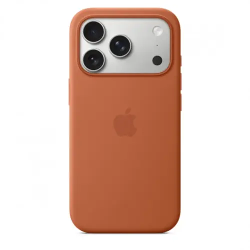 Alternative view of Apple iPhone 17 Pro Silicone Case with MagSafe - Terra Cotta
