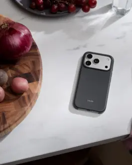 Alternative view of Apple Beats iPhone 17 Pro Case with MagSafe and Camera Control - Granite Gray