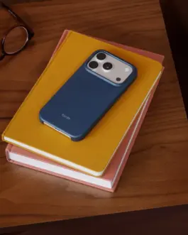 Alternative view of Apple Beats iPhone 17 Pro Case with MagSafe and Camera Control - Bedrock Blue