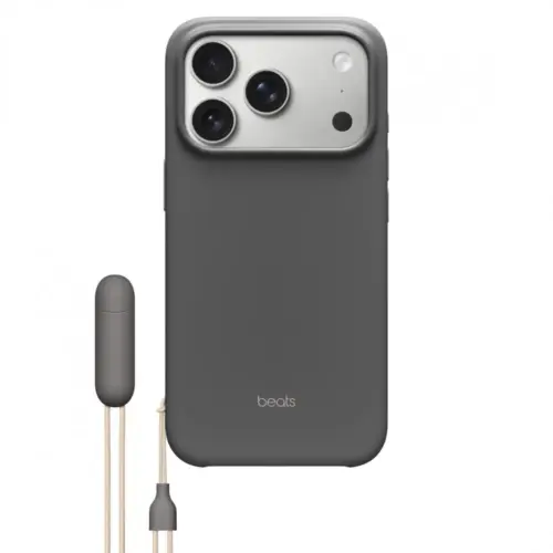 Apple Beats iPhone 17 Pro Kickstand Case with MagSafe and Camera Control - Granite сив