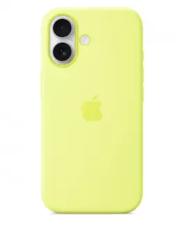Apple iPhone 17 Silicone Case with MagSafe - Neon жълт