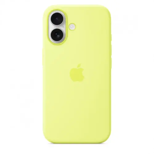 Apple iPhone 17 Silicone Case with MagSafe - Neon жълт