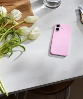 Alternative view of Apple Beats iPhone 17 Rugged Case with MagSafe and Camera Control - Pebble розов