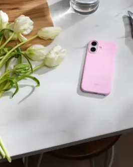 Alternative view of Apple Beats iPhone 17 Rugged Case with MagSafe and Camera Control - Pebble розов