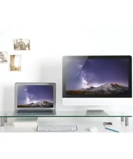 LogiLink Monitor riser glass top 1000mm long