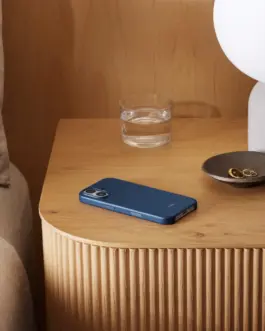 Alternative view of Apple Beats iPhone 17 Rugged Case with MagSafe and Camera Control - Bedrock Blue