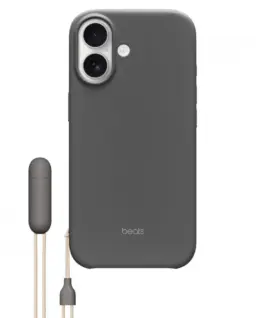 Apple Beats iPhone 17 Kickstand Case with MagSafe and Camera Control - Granite сив