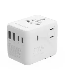 Gembird Universal travel power адаптер cube 70W