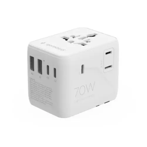 Gembird Universal travel power адаптер cube 70W