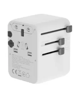 Alternative view of Gembird Universal travel power адаптер cube 70W