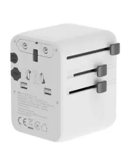 Alternative view of Gembird Universal travel power адаптер cube 70W