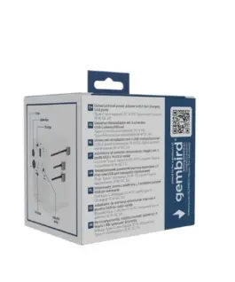 Gembird Universal travel power адаптер cube 70W