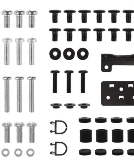 Alternative view of Maclean Maclan universal TV sta nd. MC-1240