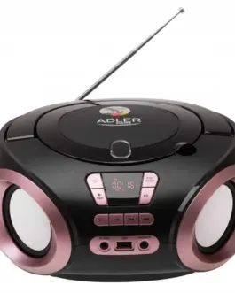 Alternative view of Adler Radio Boombox CD MP3 AD1181 черен copper