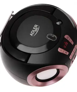 Adler Radio Boombox CD MP3 AD1181 черен copper