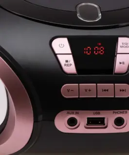 Adler Radio Boombox CD MP3 AD1181 черен copper