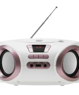 Adler Radio Boombox CD MP3 AD1181 бял copper