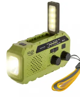 Adler Crank Power Radio AD1197g зелен