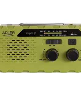 Adler Crank Power Radio AD1197g зелен
