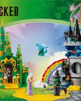 Alternative view of LEGO Klocki Wicked 75689 Emerald City i Kiamo Ko Castle