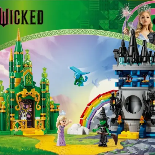 Alternative view of LEGO Klocki Wicked 75689 Emerald City i Kiamo Ko Castle