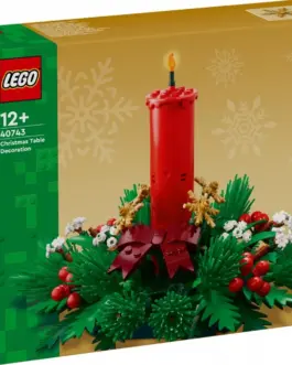 LEGO Klocki Iconic 40743 Świąteczna dekoracja stołu