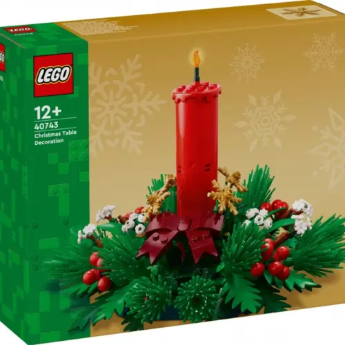 LEGO Klocki Iconic 40743 ĹwiÄteczna dekoracja stoĹu
