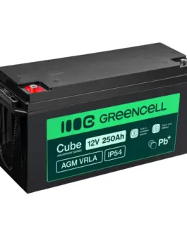 Green Cell Battery AGM VRLA 12V 250Ah IP54