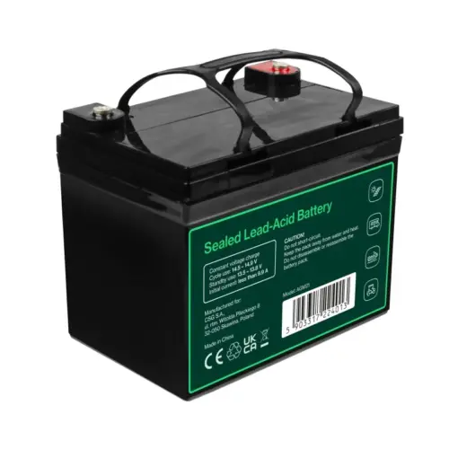 Alternative view of Green Cell Battery AGM VRLA 12V 33Ah IP54