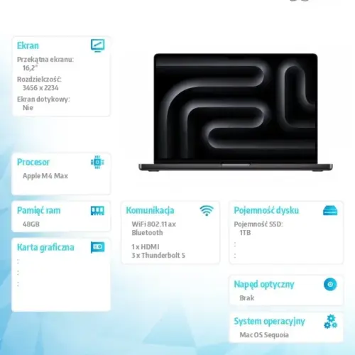 Apple MacBook Pro 16.2 inches: M4 Max 16/40